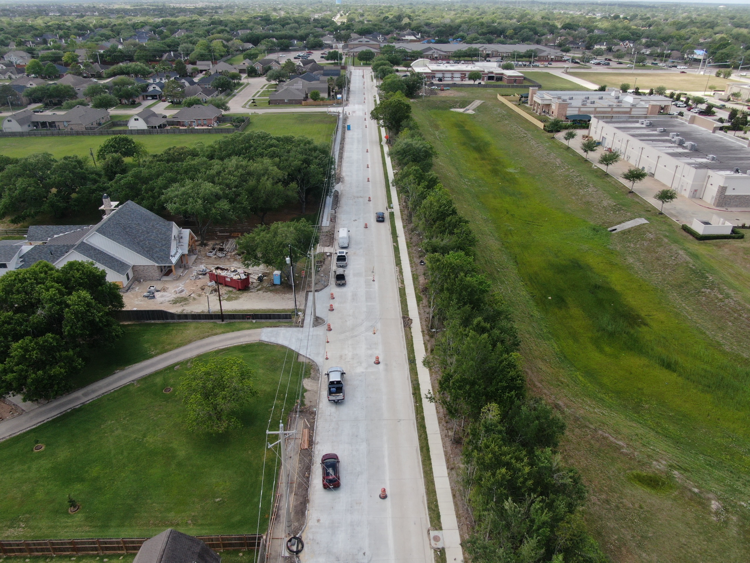 Image of Turner Street facing west project progress update