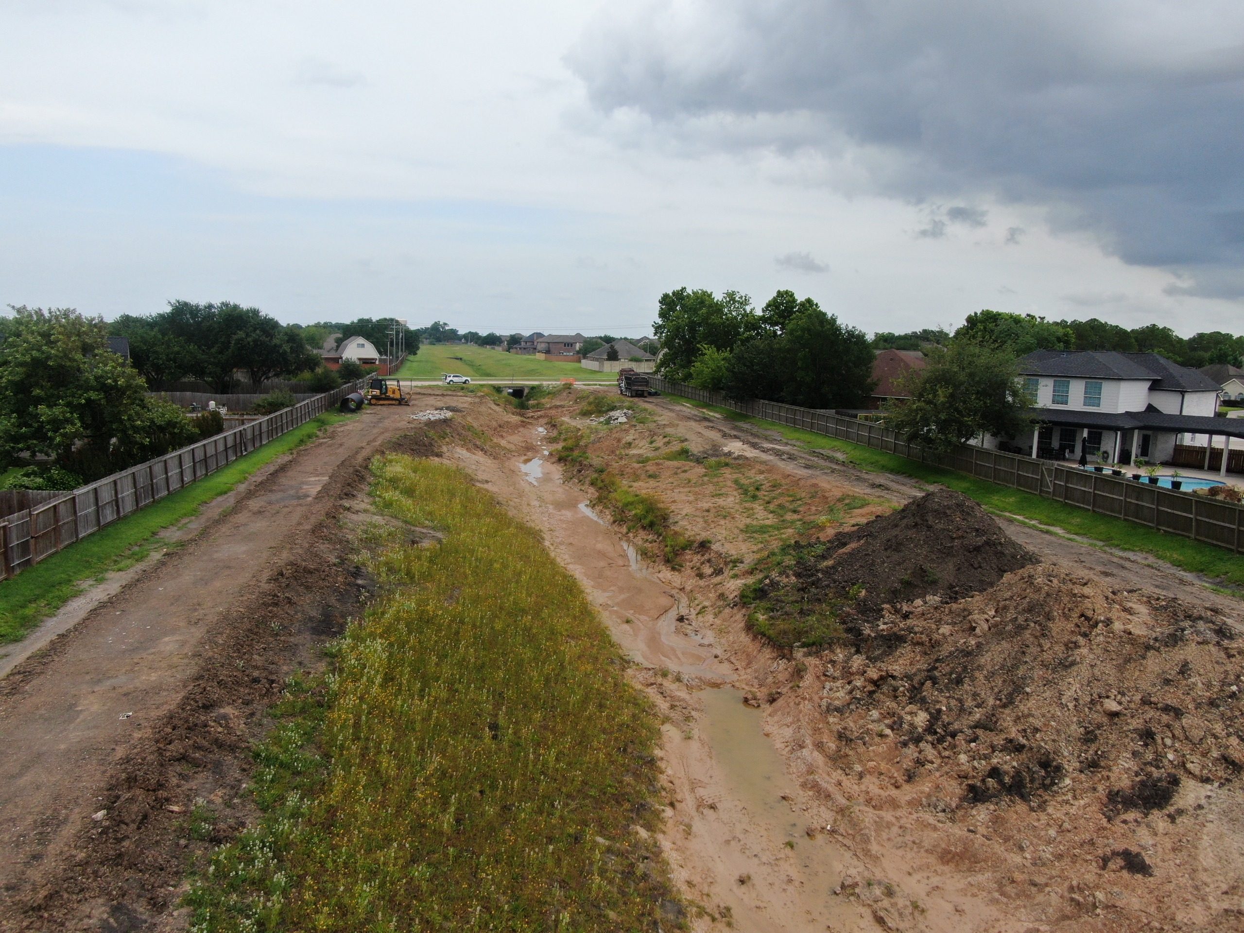 Image of The Meadows drainage improvements June 2025
