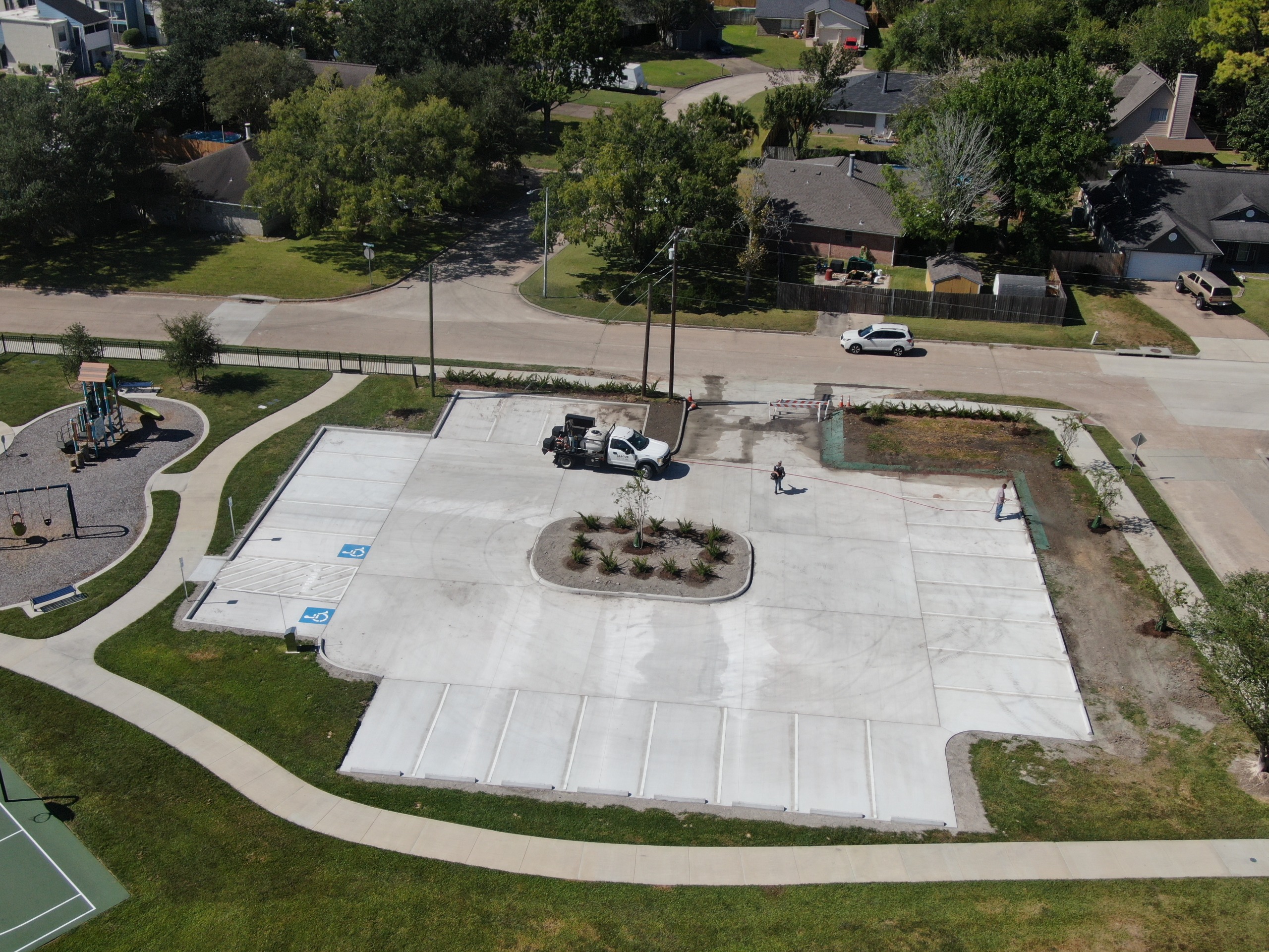 After : Photo of Park after improvements have been implemented 