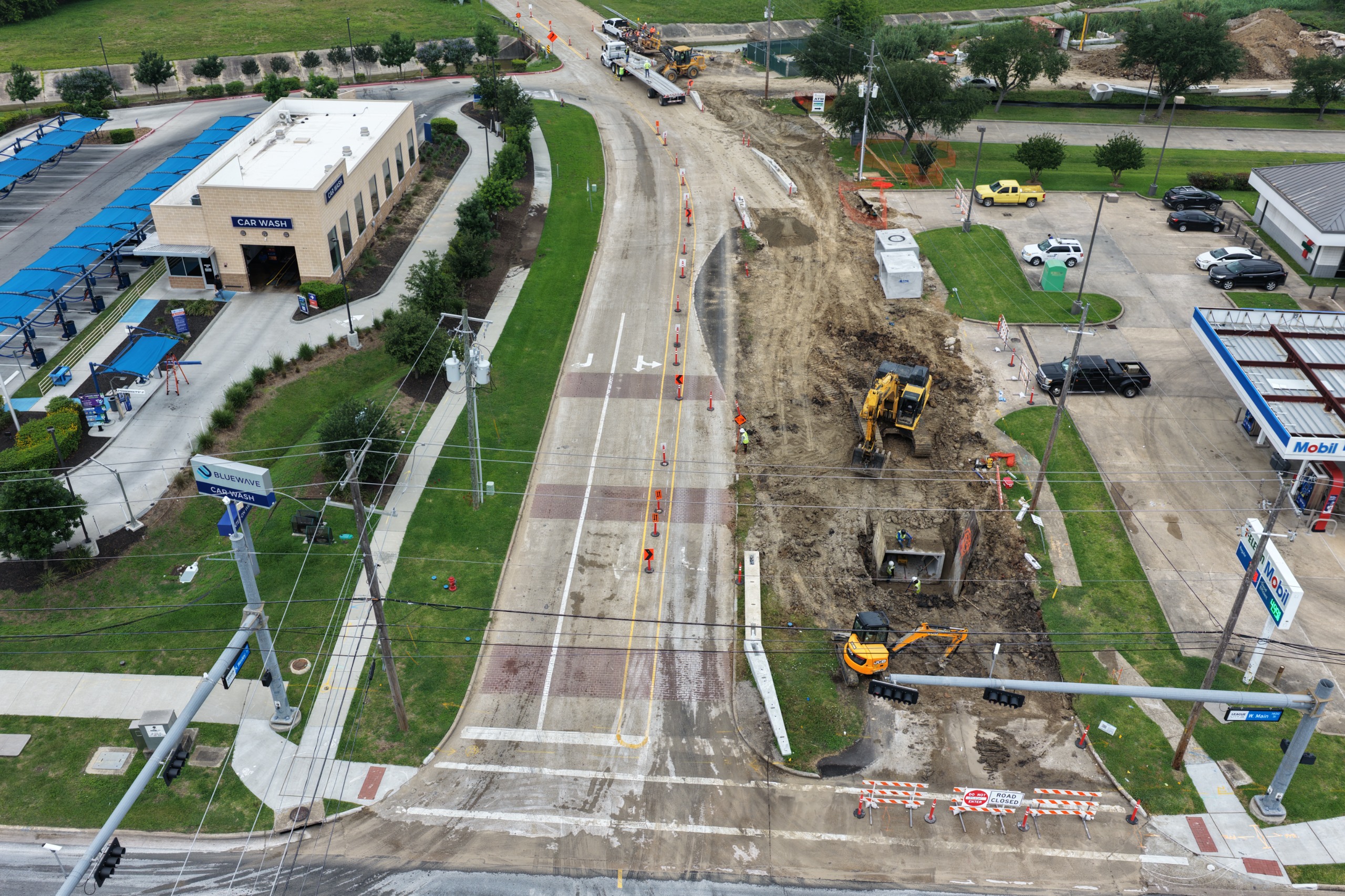 Arial image of North Wesley Drive 