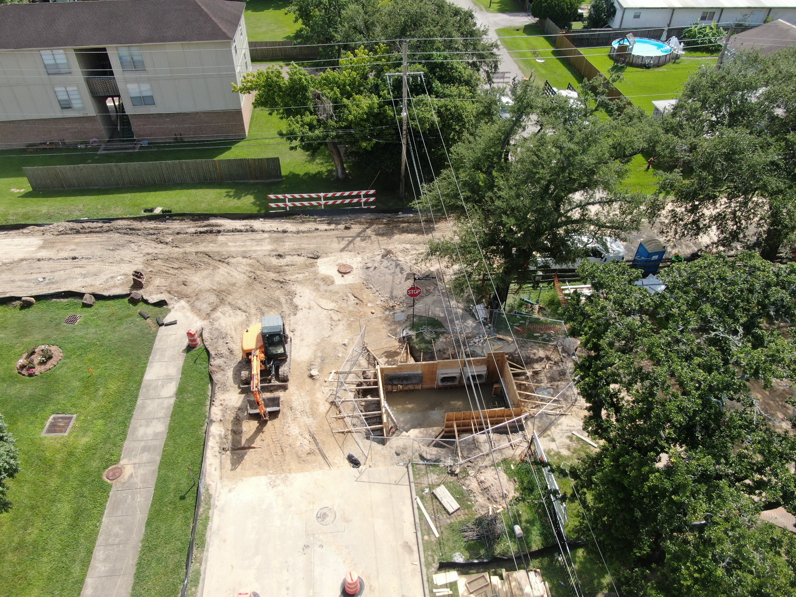 Image of project construction July 2025