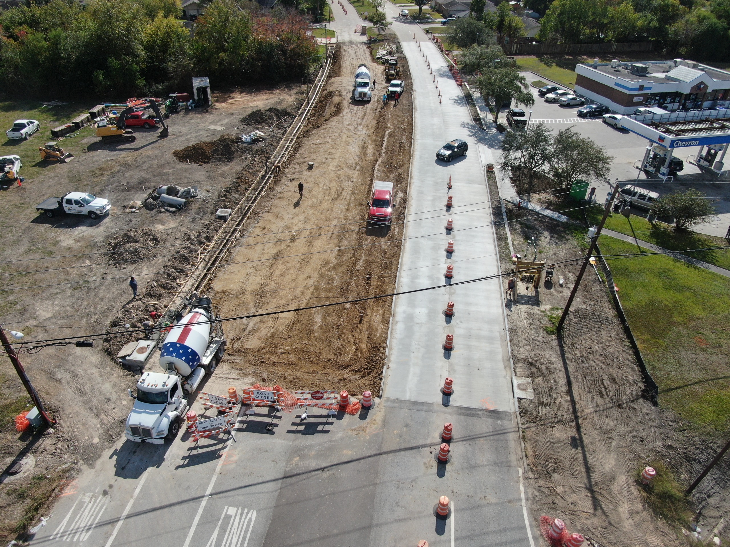 Phase 1 Bayridge Flood Reduction project progress November 2025